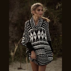 Free People Rosie Lee Poncho (XS)